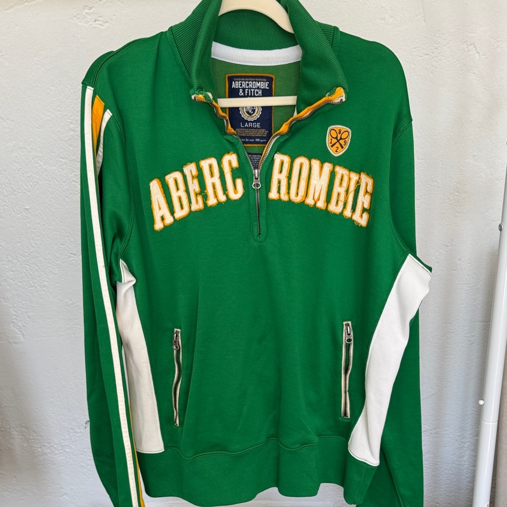 Vintage Abercrombie & Fitch Half-Zip Pullover
